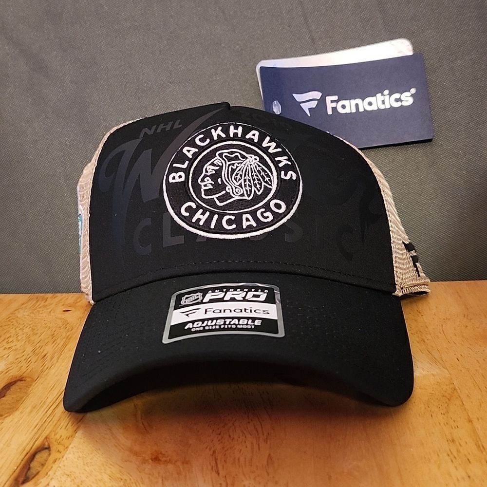 Fanatics Chicago Blackhawks Winter Classic Snapback Hat - New